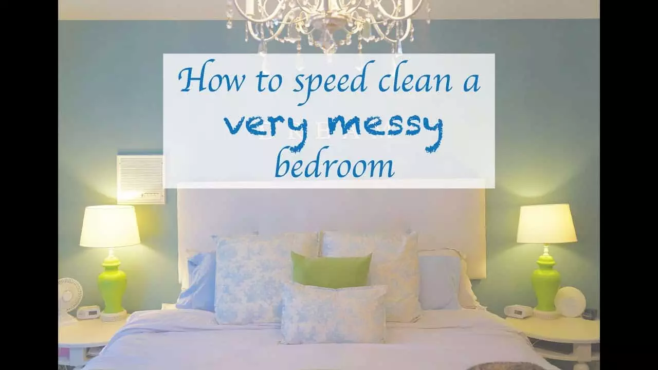How to clean a messy room